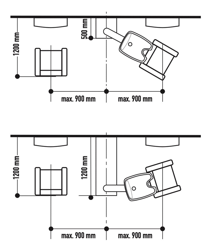 Jobst Contura Box Plus - Columna con brazo giratorio