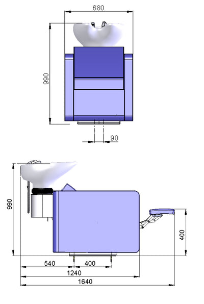Sistema de lavado inverso Greiner Cosmolore 2
