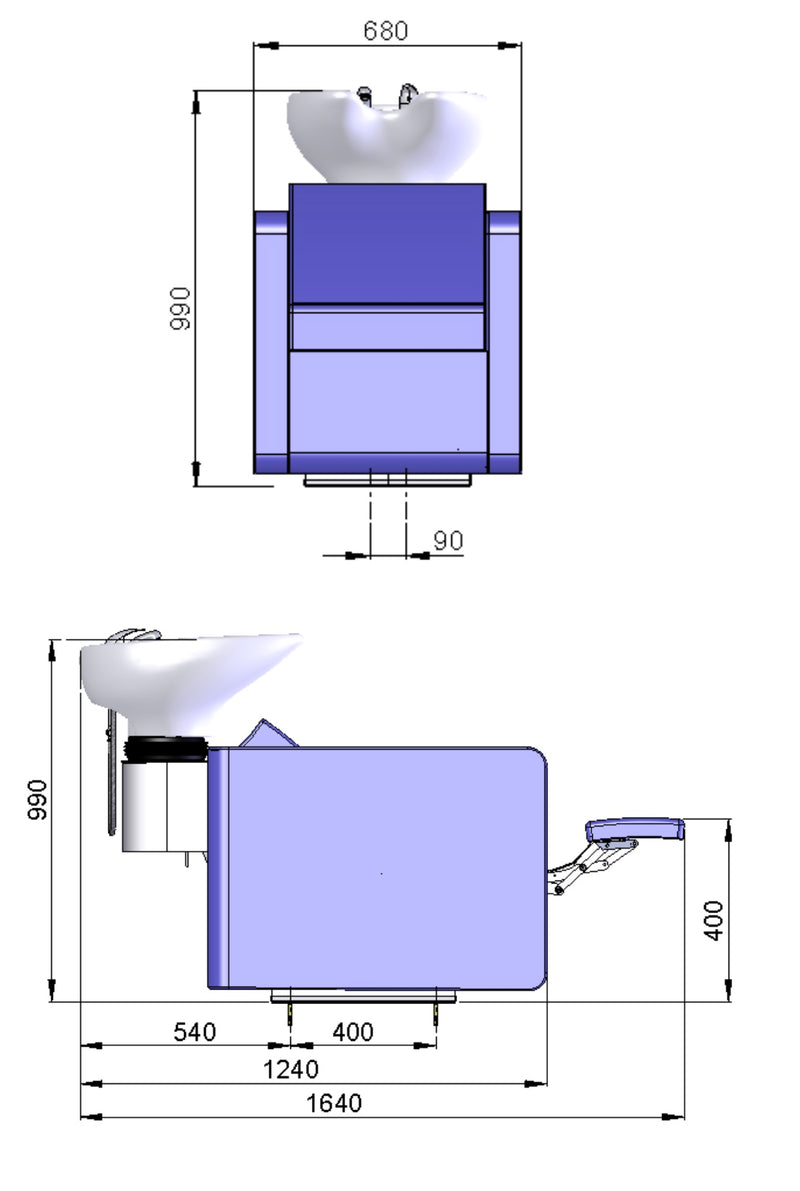 Sistema de lavado inverso Greiner Cosmolore 2